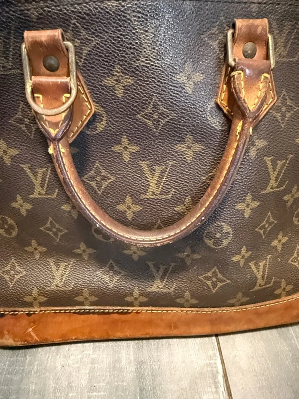 Louis Vuitton Brown Monogram Toiletry Bag - Picture 6 of 7